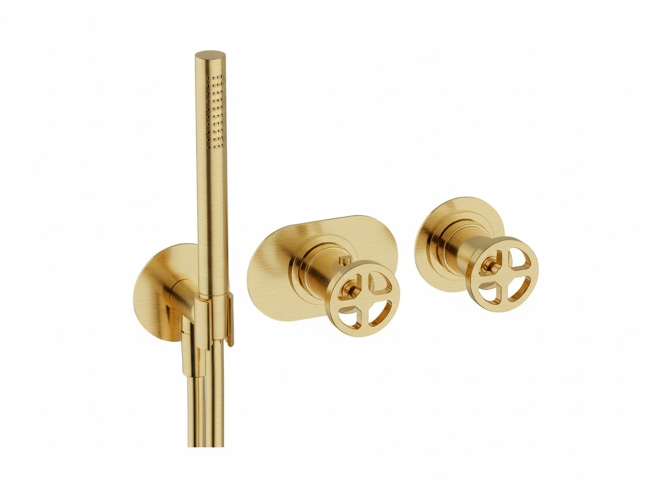 Exposed part for con.thermo.shower valve, 2-outlet GRACE_MN019641 -1