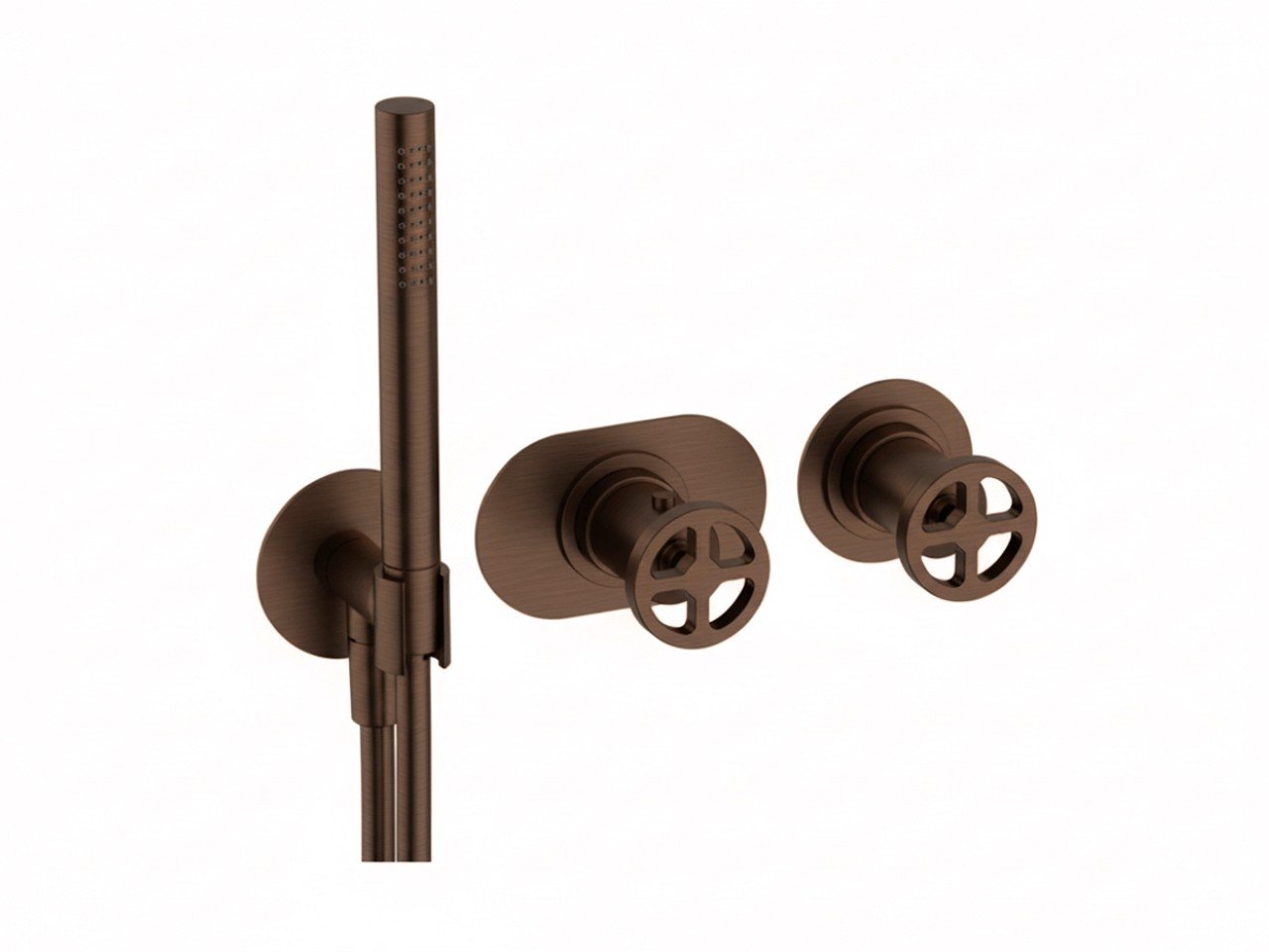 Exposed part for con.thermo.shower valve, 2-outlet GRACE_MN019641 -1