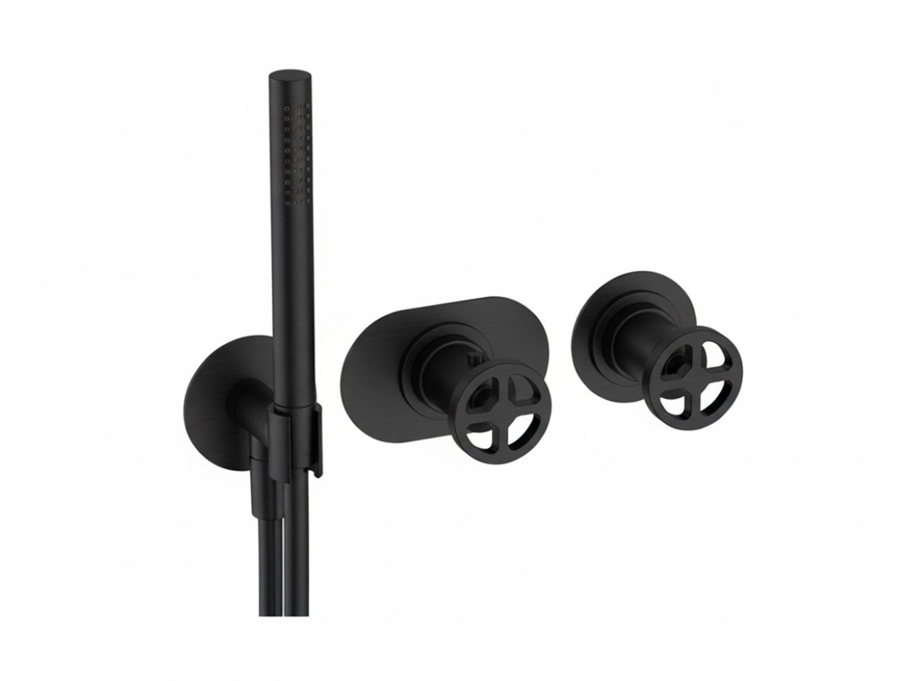 Exposed part for con.thermo.shower valve, 2-outlet GRACE_MN019641 -1