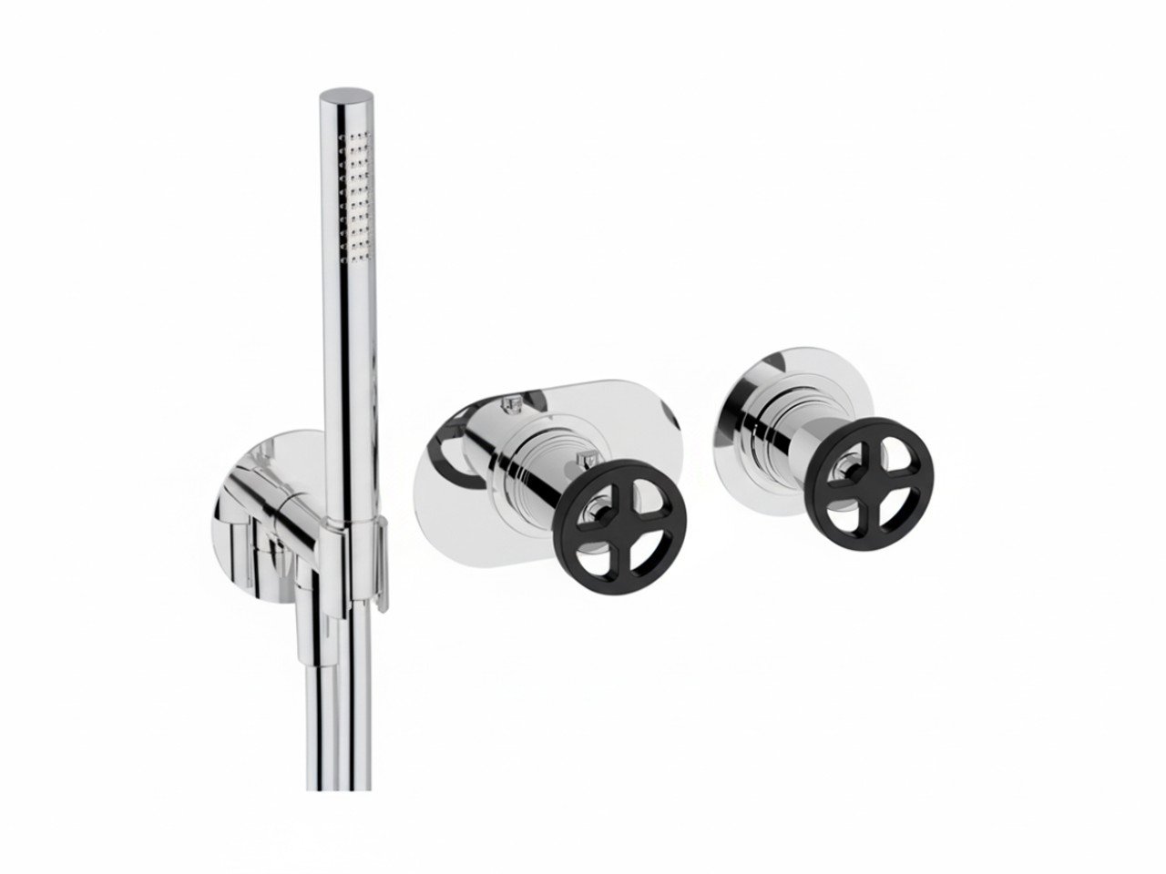 Exposed part for con.thermo.shower valve, 2-outlet GRACE_MN019641 -1