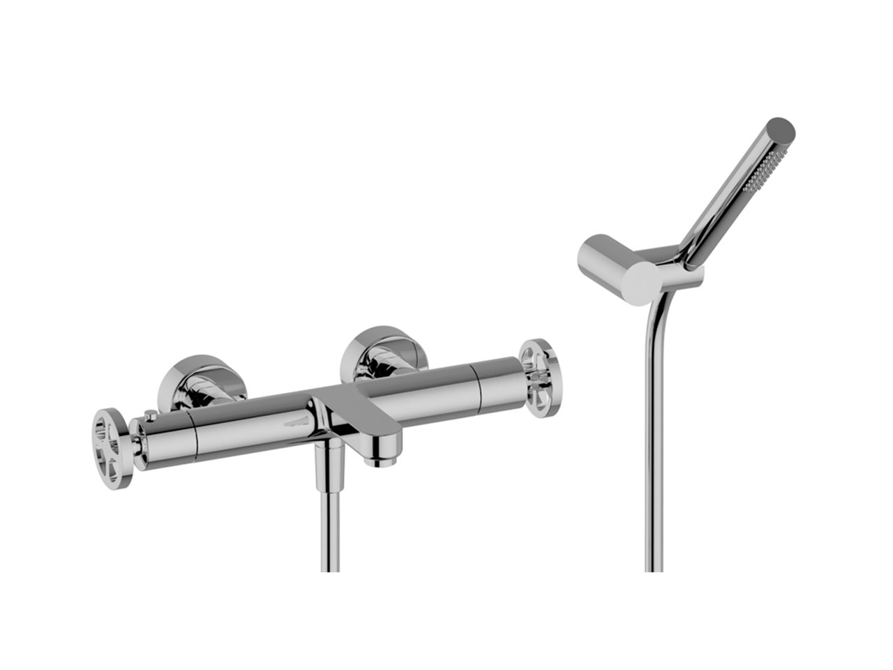 CisalThermostatic bath mixer, with shower set GRACE_MND21016