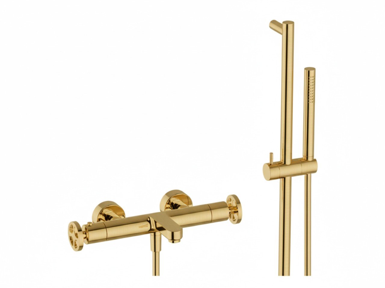 Thermostatic bath-shower mixer with sliding bar GRACE_MNS21016 -1