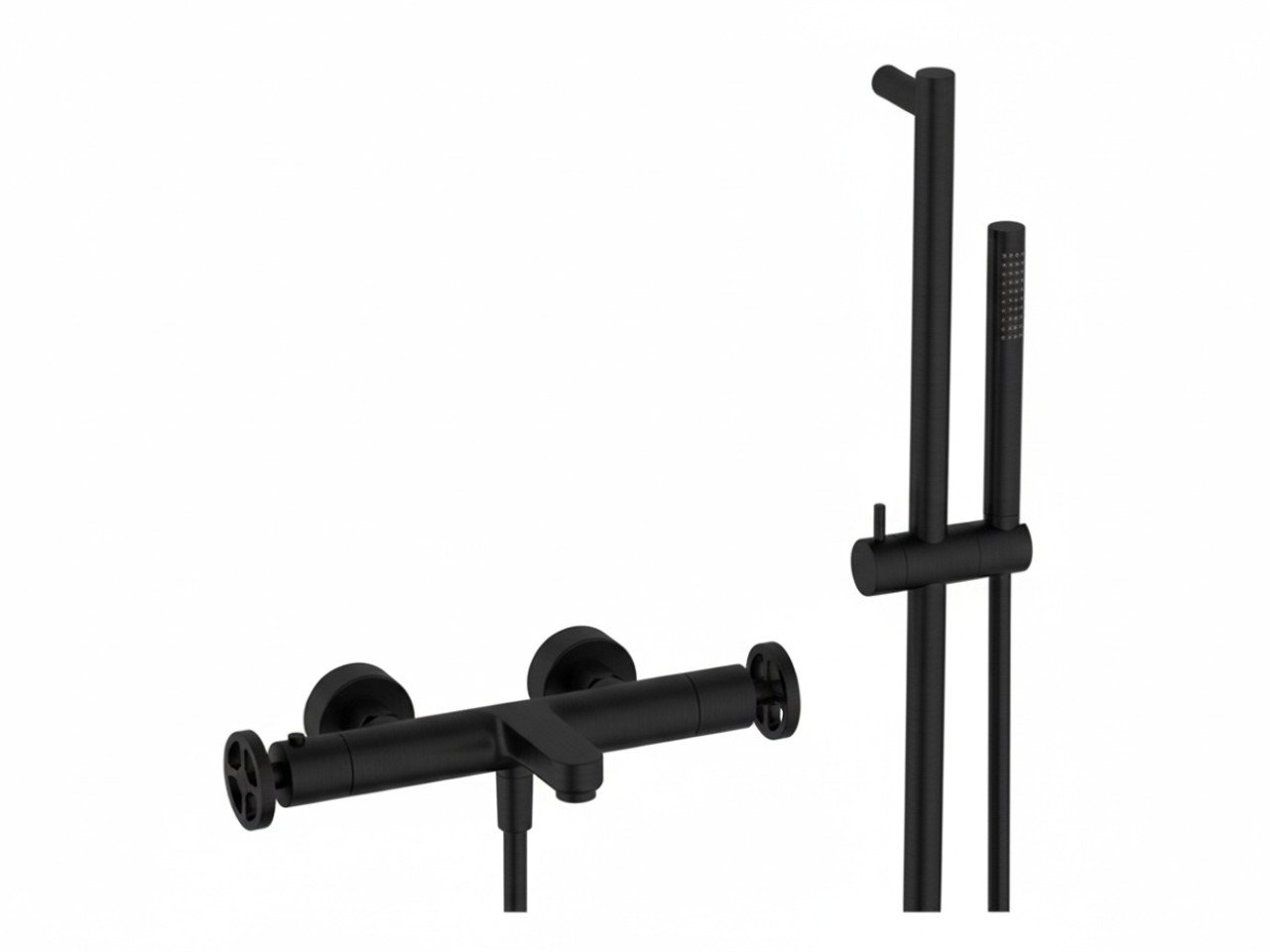 Thermostatic bath-shower mixer with sliding bar GRACE_MNS21016 -1