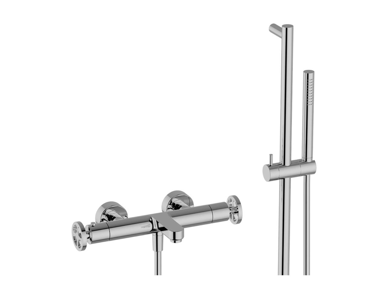 CisalThermostatic bath-shower mixer with sliding bar GRACE_MNS21016