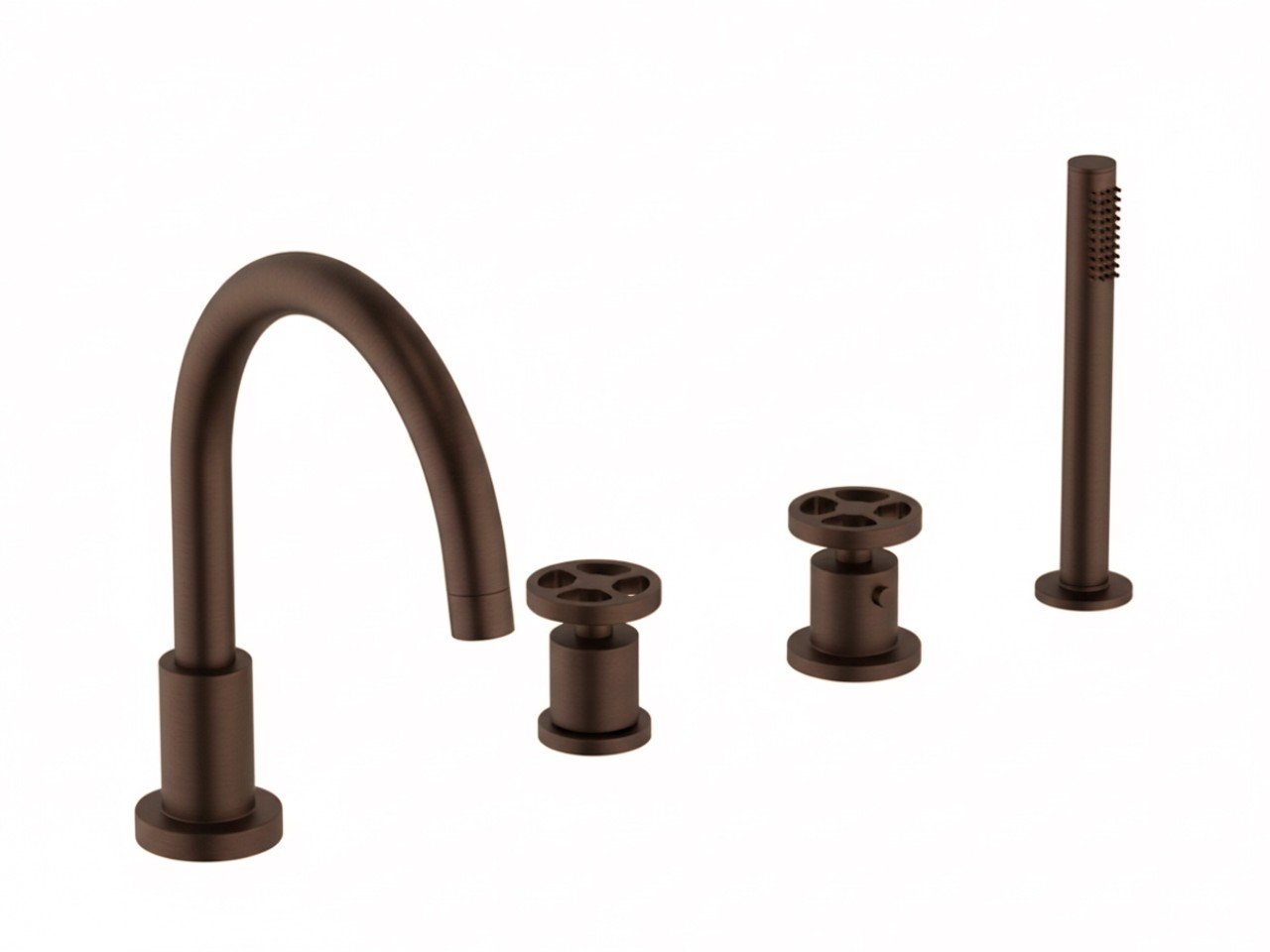 Thermostatic deck-mounted 4-hole mixer GRACE_MNT76010 -1