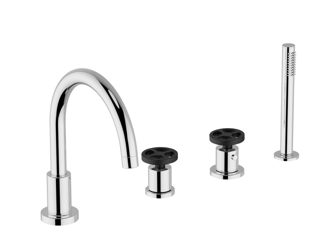 Thermostatic deck-mounted 4-hole mixer GRACE_MNT76010 -1