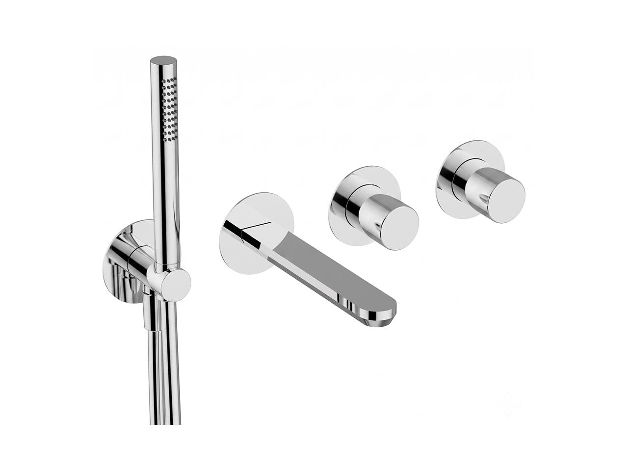 CisalExpo. part for concealed S.L. bath mixer PURA ENCANTO_N10G8200