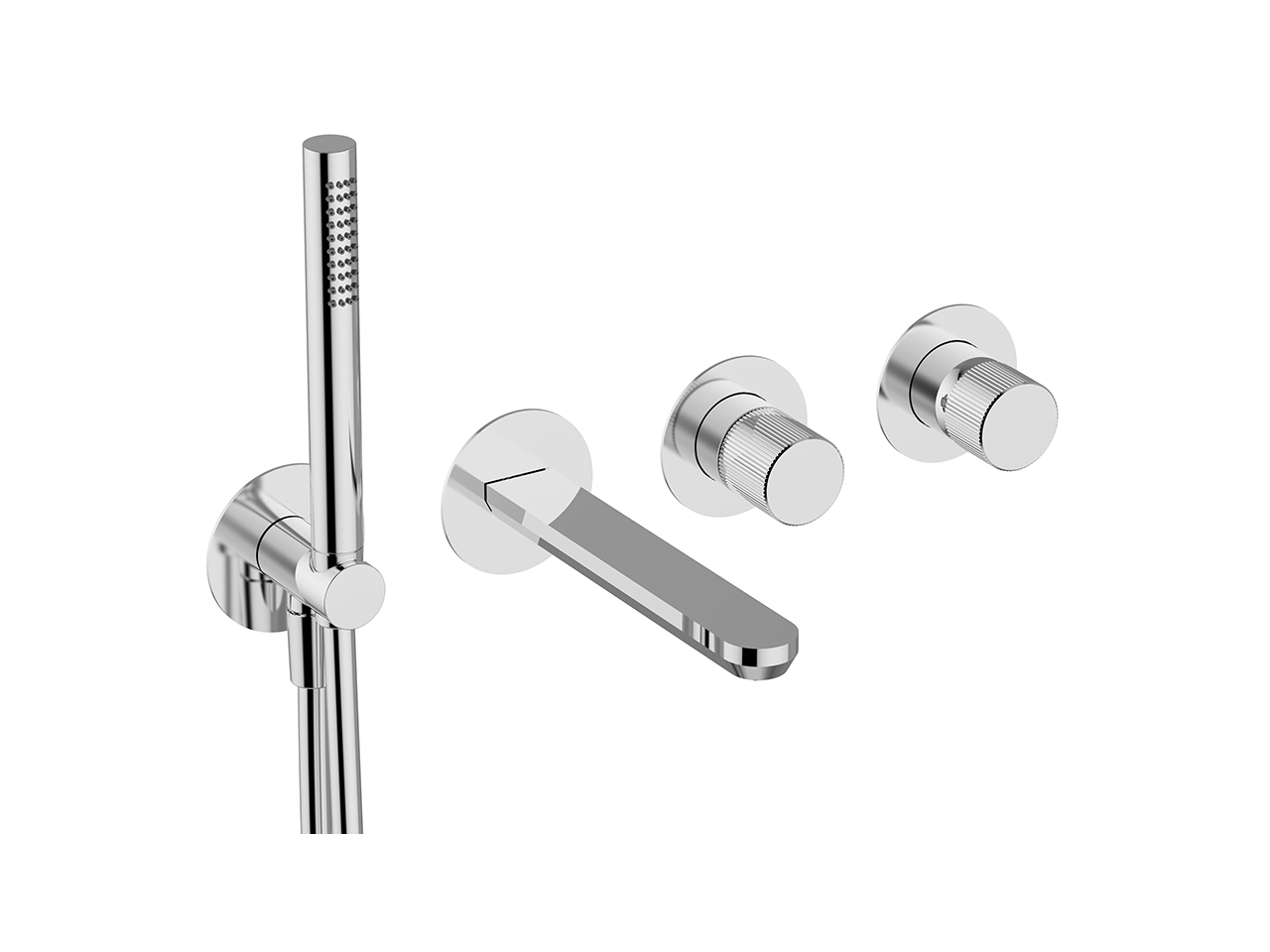 CisalExpo. part for concealed S.L. bath mixer PLISSÉ ENCANTO_N20G8200