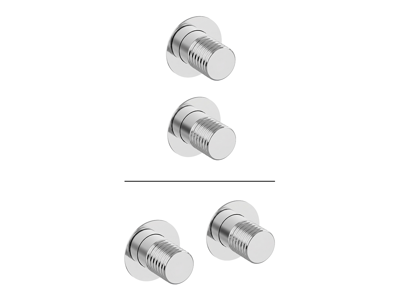 CisalExpo. part for concealed S.L. shower valve ARTE ENCANTO_N30G7200