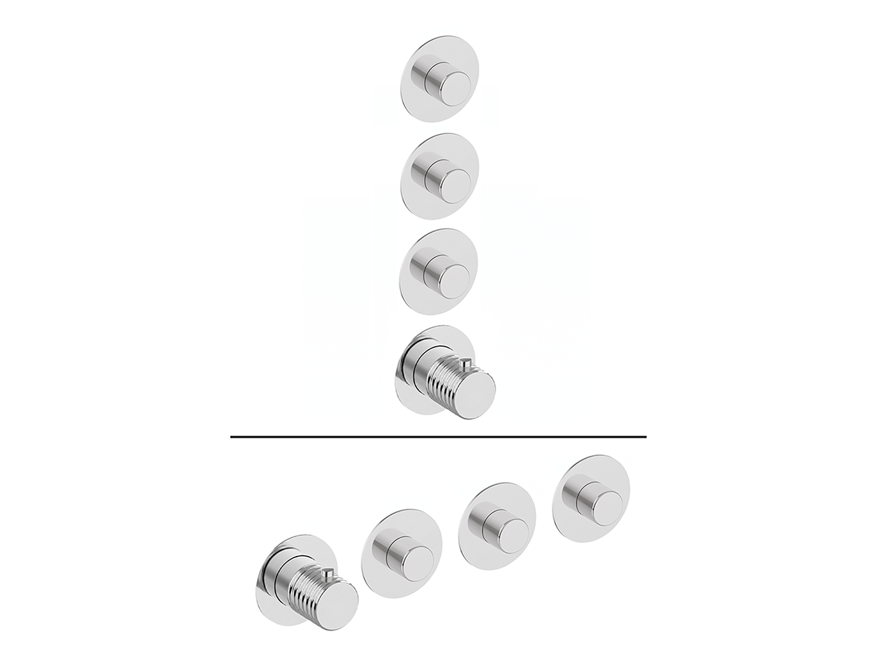 CisalCover Part for 3 Function Concealed Thermo Valve ARTE ENCANTO_N30KG020