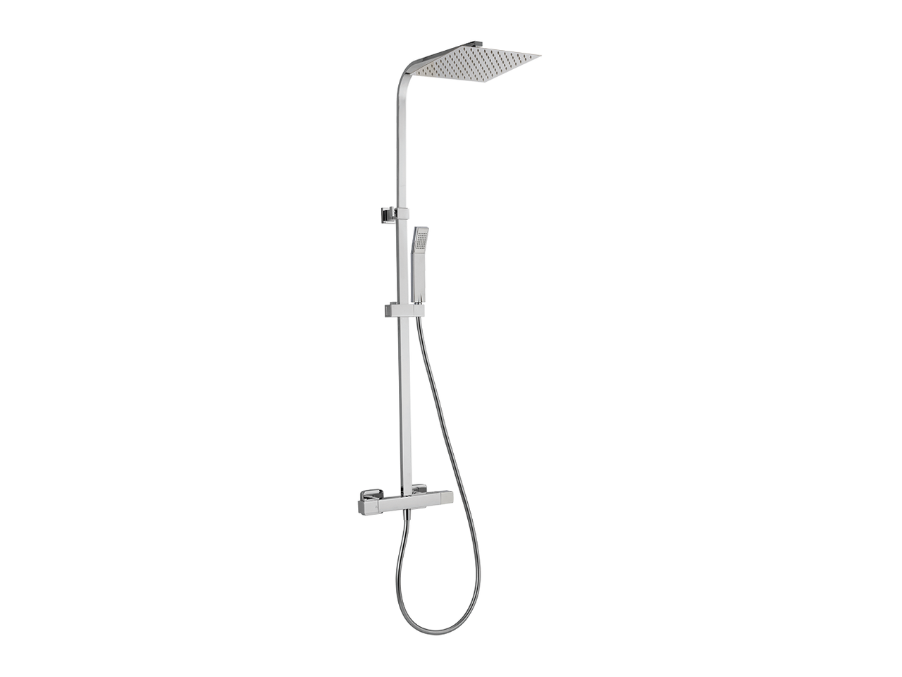 2-functions Thermostatic shower set SHOWER COLUMNS_QTC8614H - v1