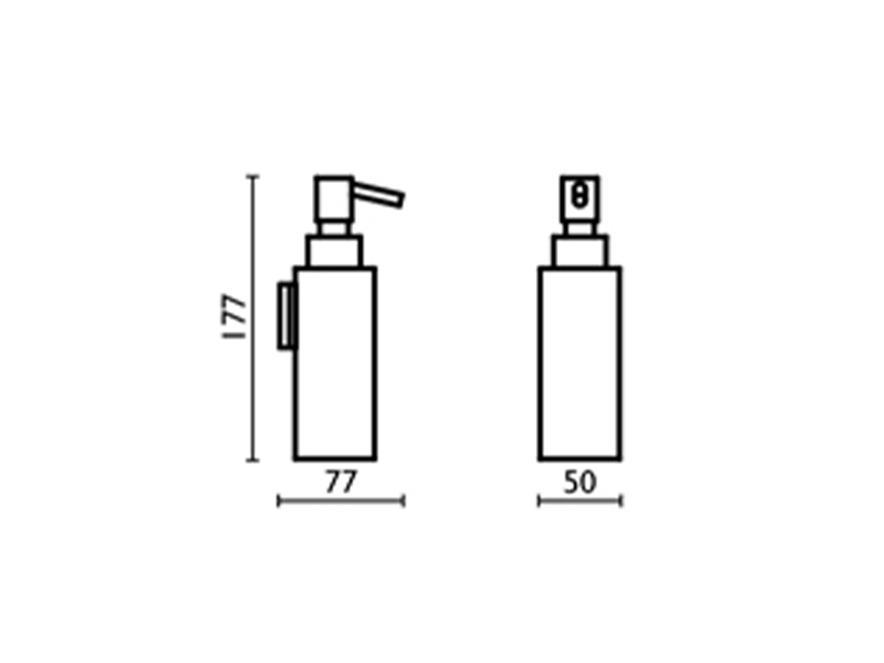 Soap dispenser holder BATHROOM ACCESSORIES_QU090622 - v1