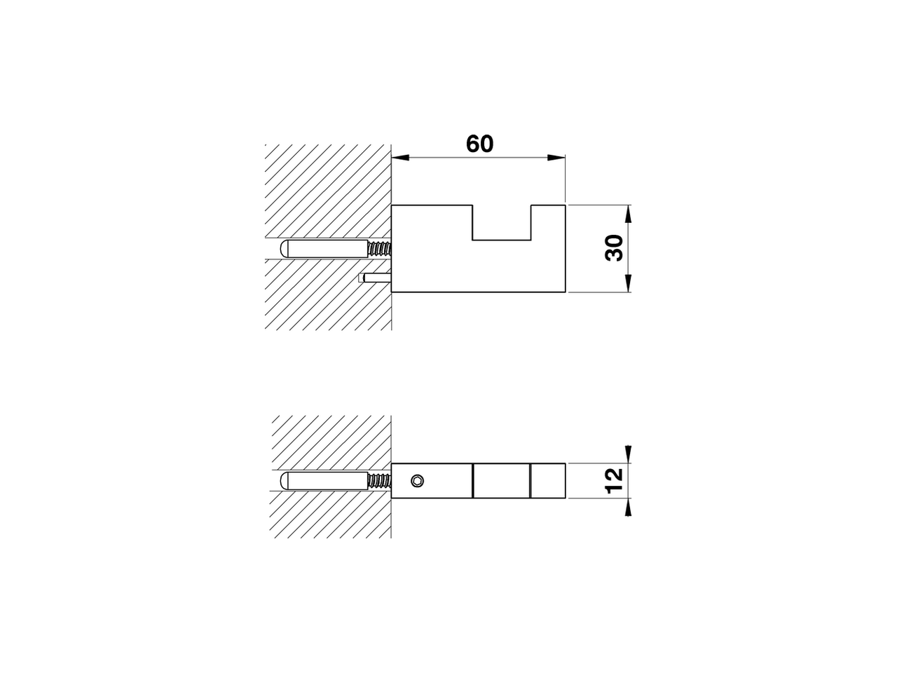 Single hook BATHROOM ACCESSORIES_QU090710 - v1