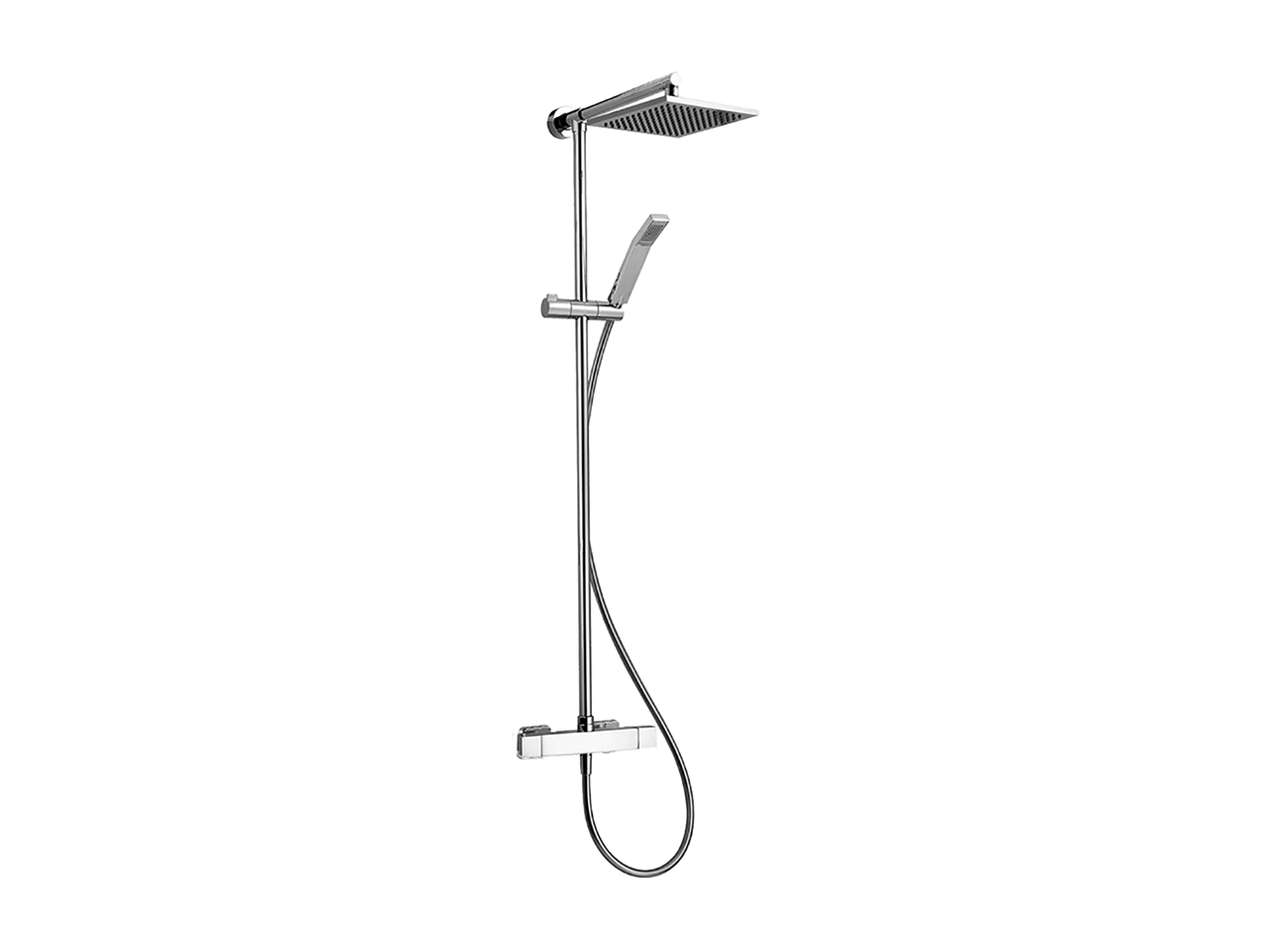 CisalThermostatic shower column, 2-functions SHOWER COLUMNS_RAC78010