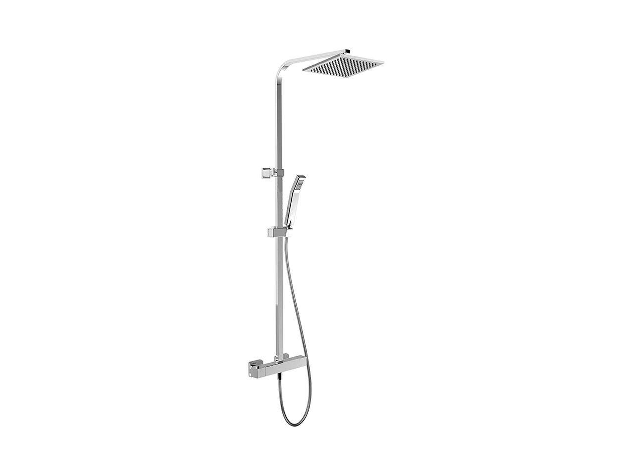 Thermostatic shower column, 2-functions ROADSTER ACCENT_RAC86010 - v1