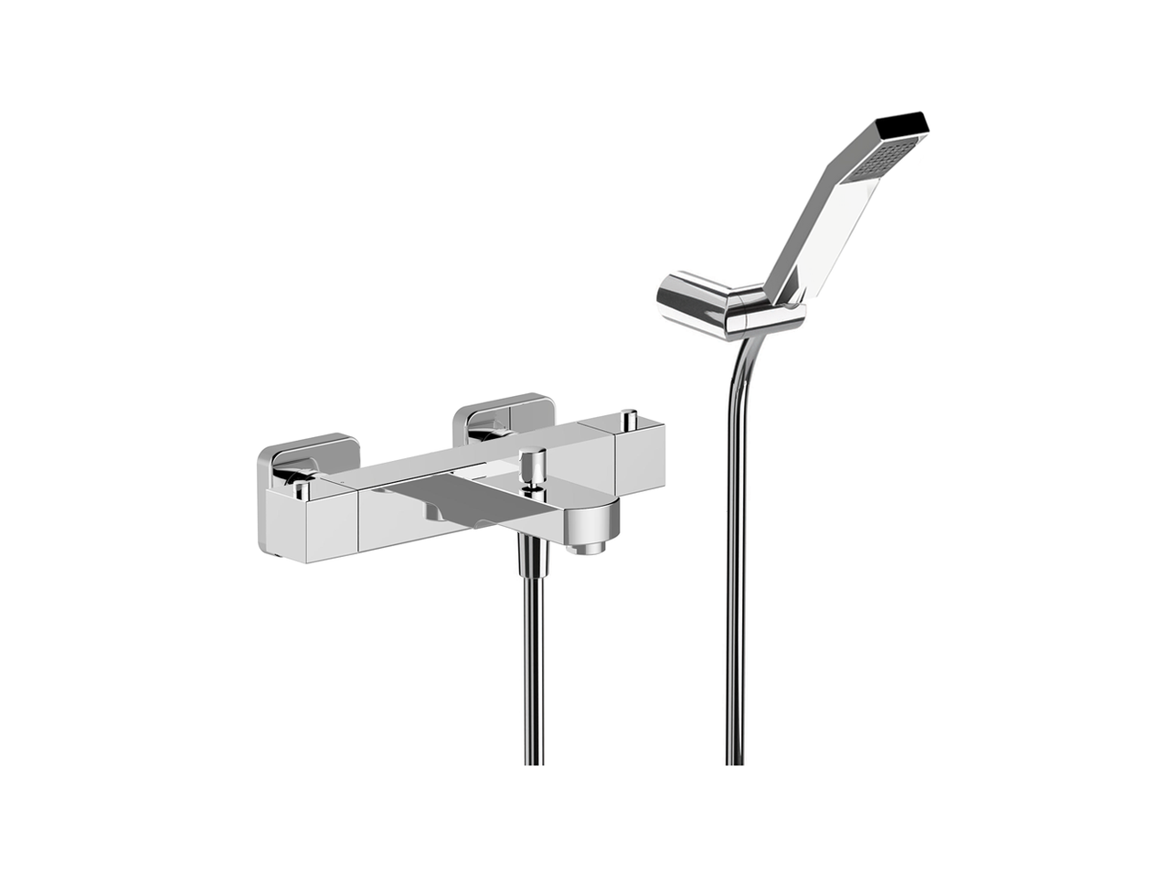 CisalThermostatic bath mixer, with shower set ROADSTER ACCENT_RAD27010