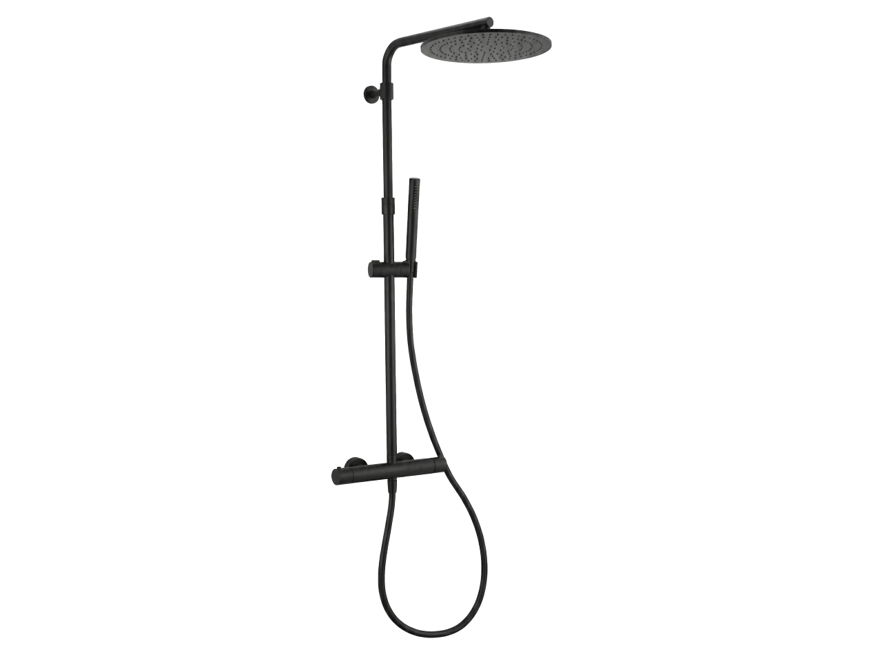 2-functions Thermostatic shower set SHOWER COLUMNS_RDC8462D -1