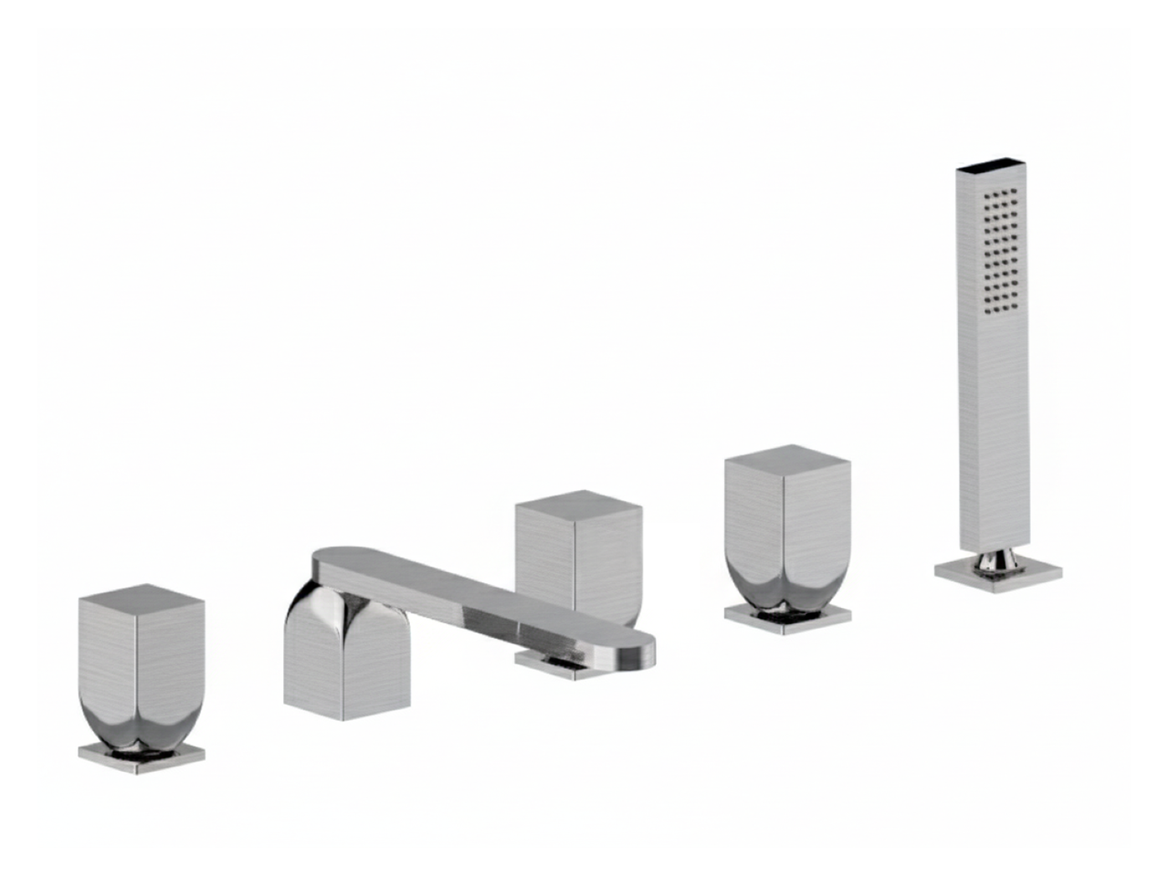 Deck-mounted 5-hole bath mixer HI-RISE_RI000260 -1