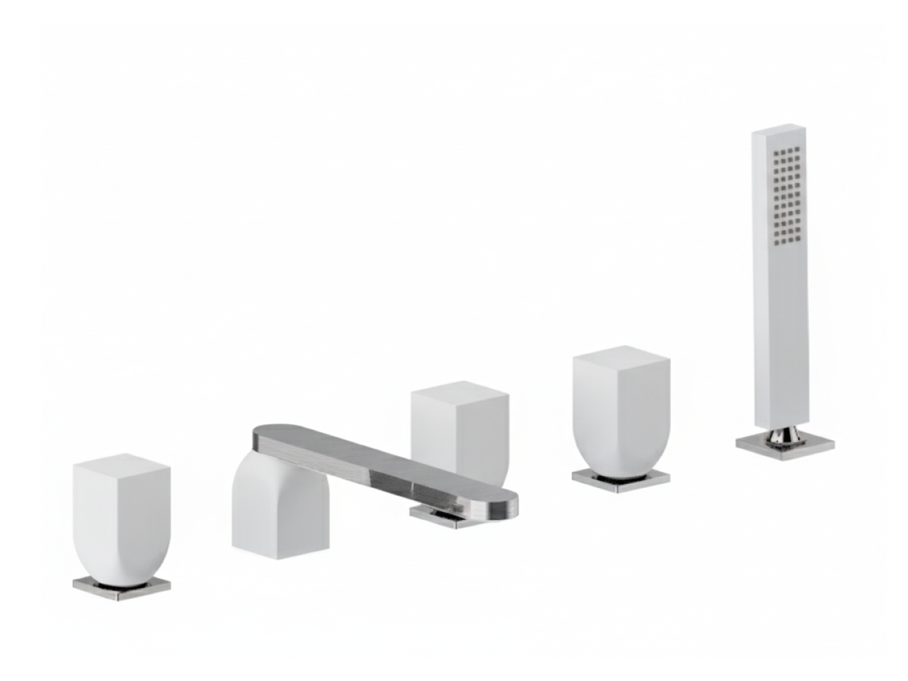 Deck-mounted 5-hole bath mixer HI-RISE_RI000260 -1