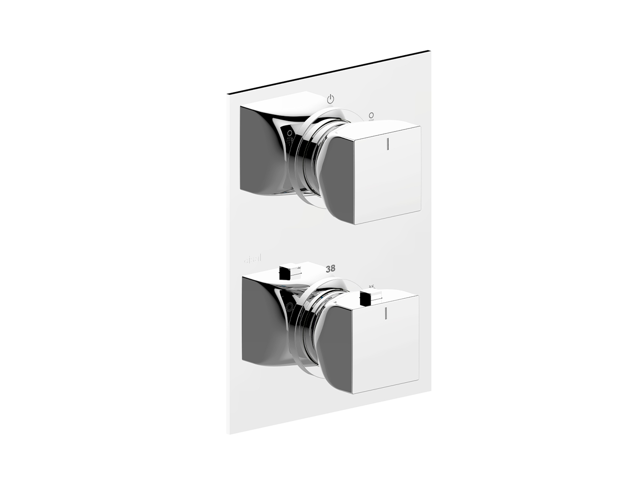 CisalExposed part for con.thermo.shower mixer 1-outlet HI-RISE_RI009300