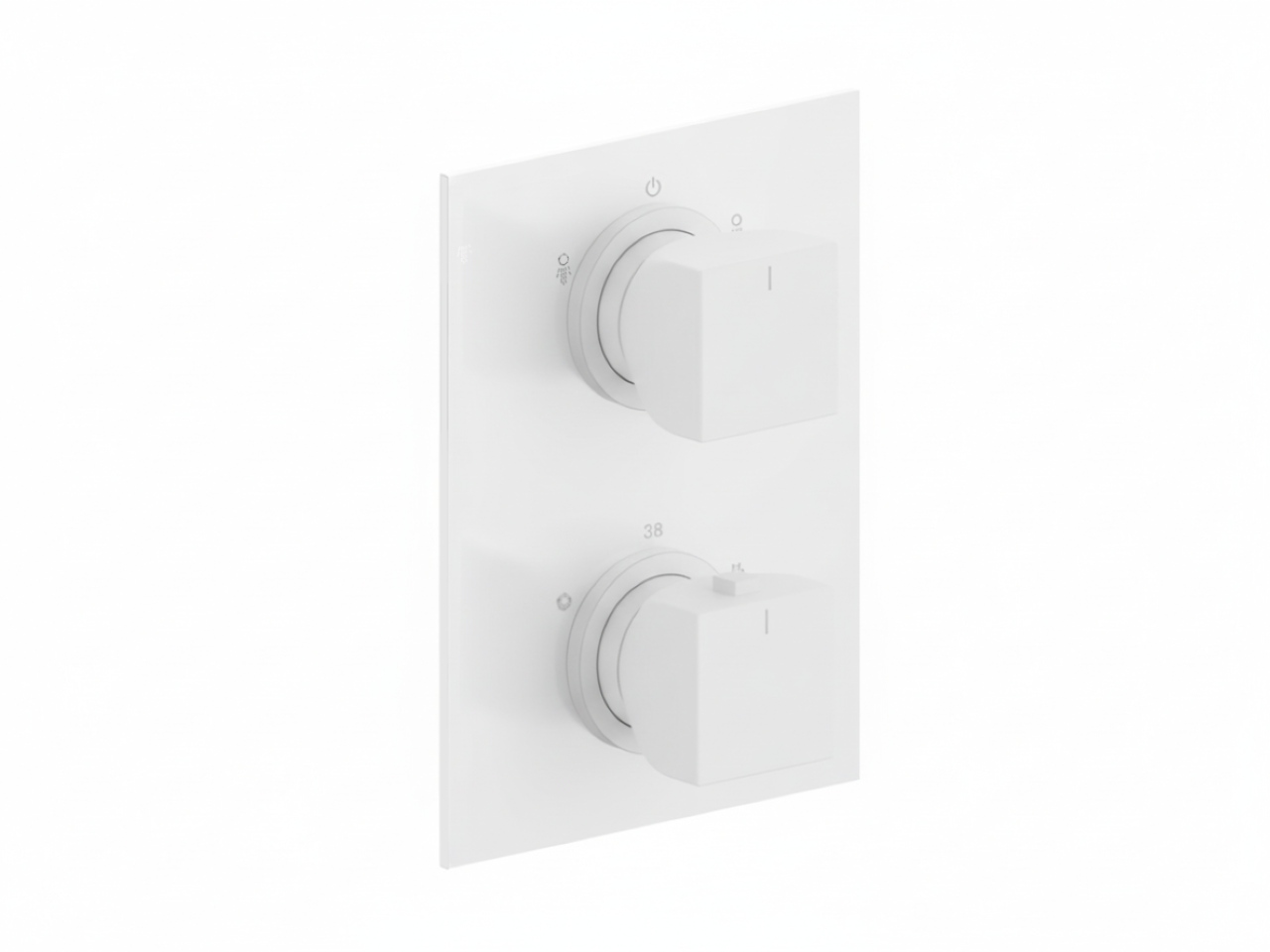 Exposed part for con.thermo.shower mixer,3-outlets HI-RISE_RI019200 -1