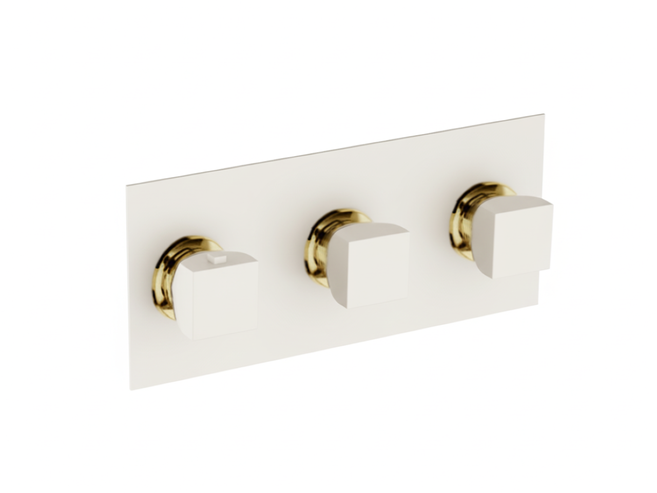 Cover Part for 2 Function Concealed Thermo. Valve WELLNESS_RI01R200 -1