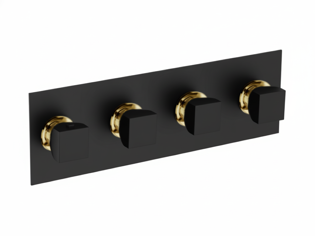 Cover Part for 3 Function Concealed Thermo. Valve WELLNESS_RI01R300 -1