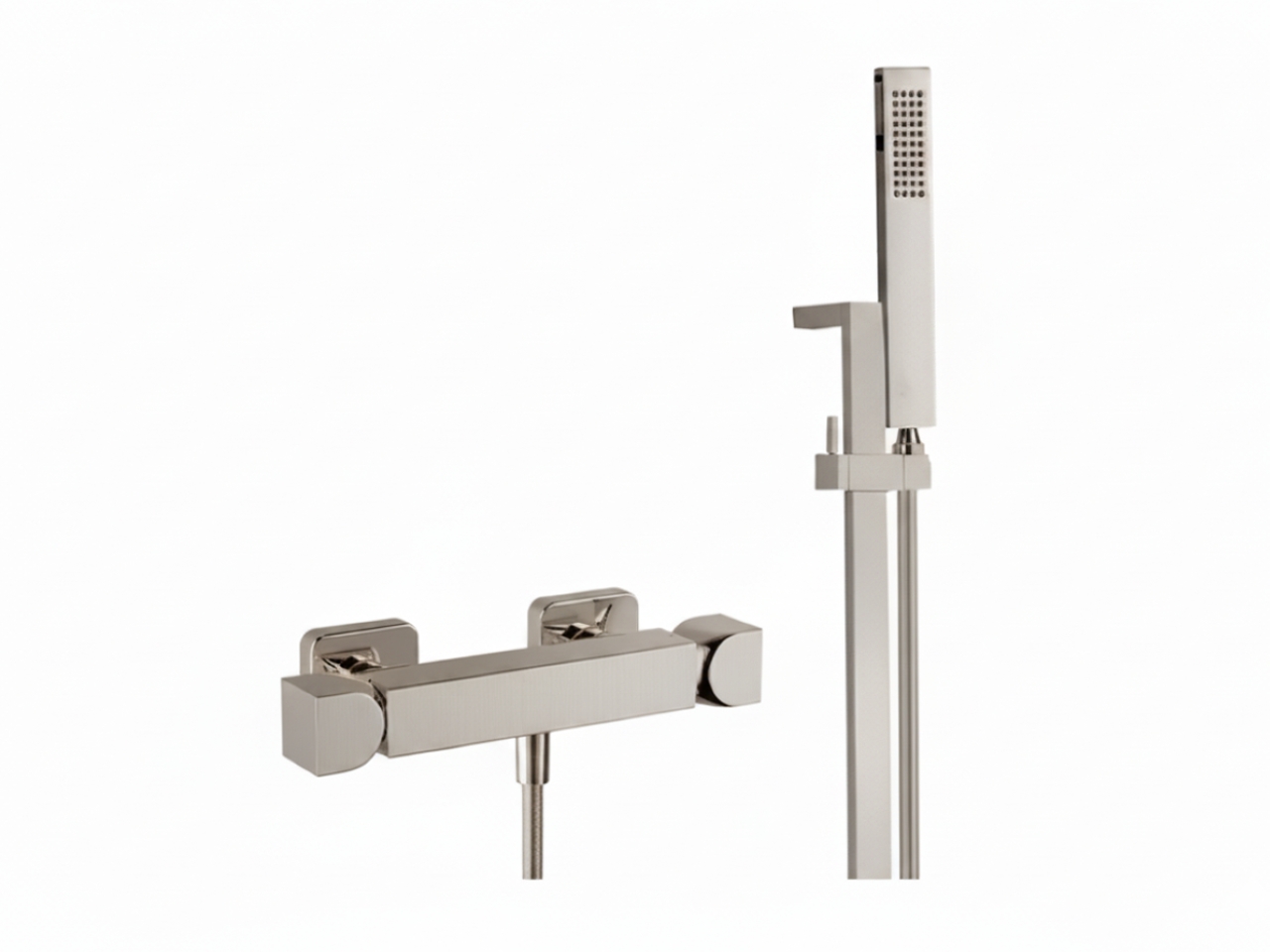 Thermostatic shower mixer with sliding bar HI-RISE_RIS01010 -1
