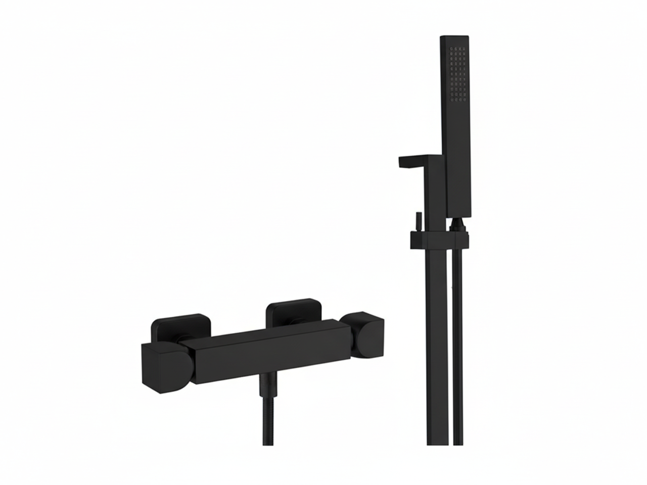 Thermostatic shower mixer with sliding bar HI-RISE_RIS01010 -1