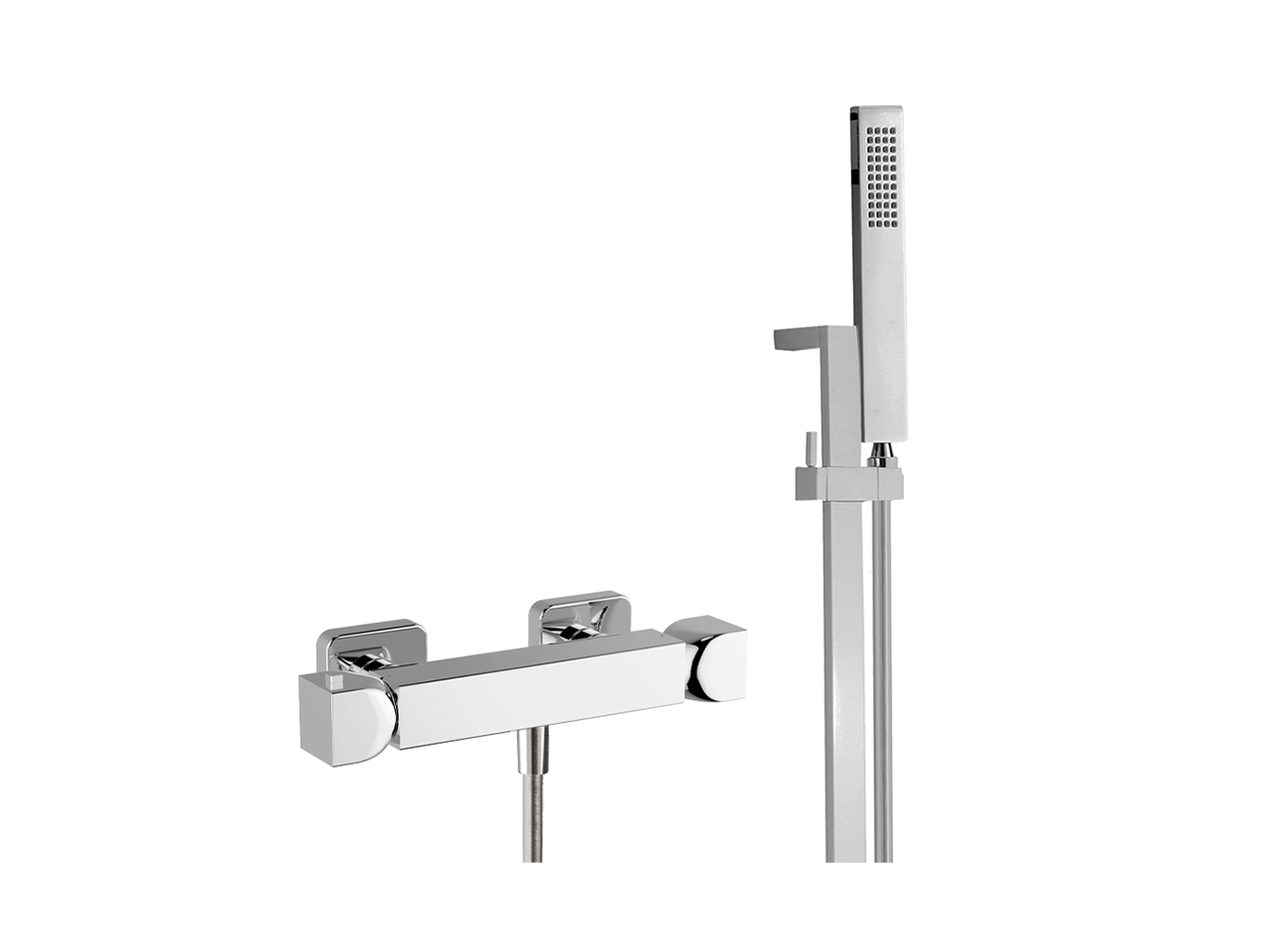 Thermostatic shower mixer with sliding bar HI-RISE_RIS01010 - v1
