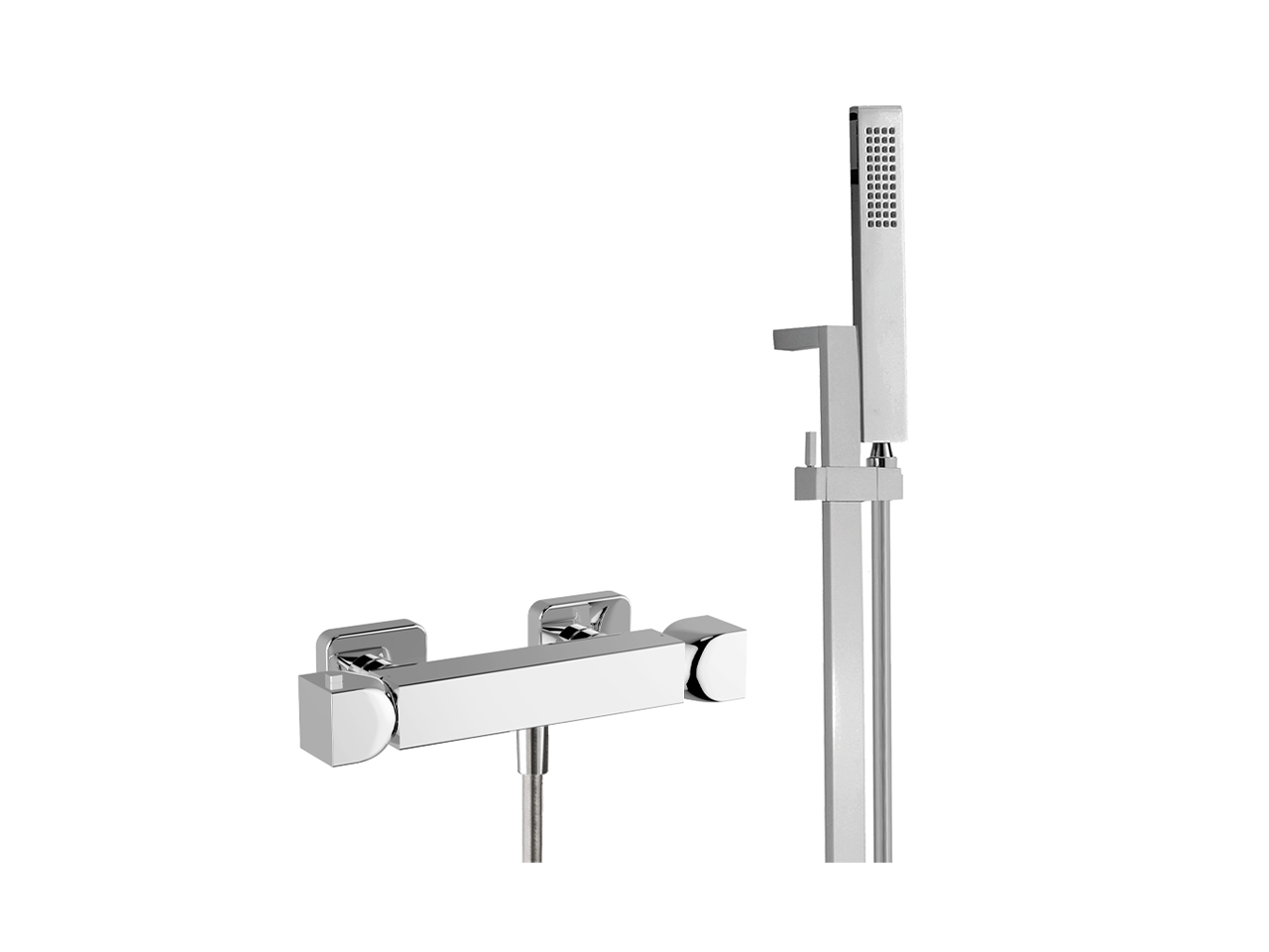 CisalThermostatic shower mixer with sliding bar HI-RISE_RIS01010