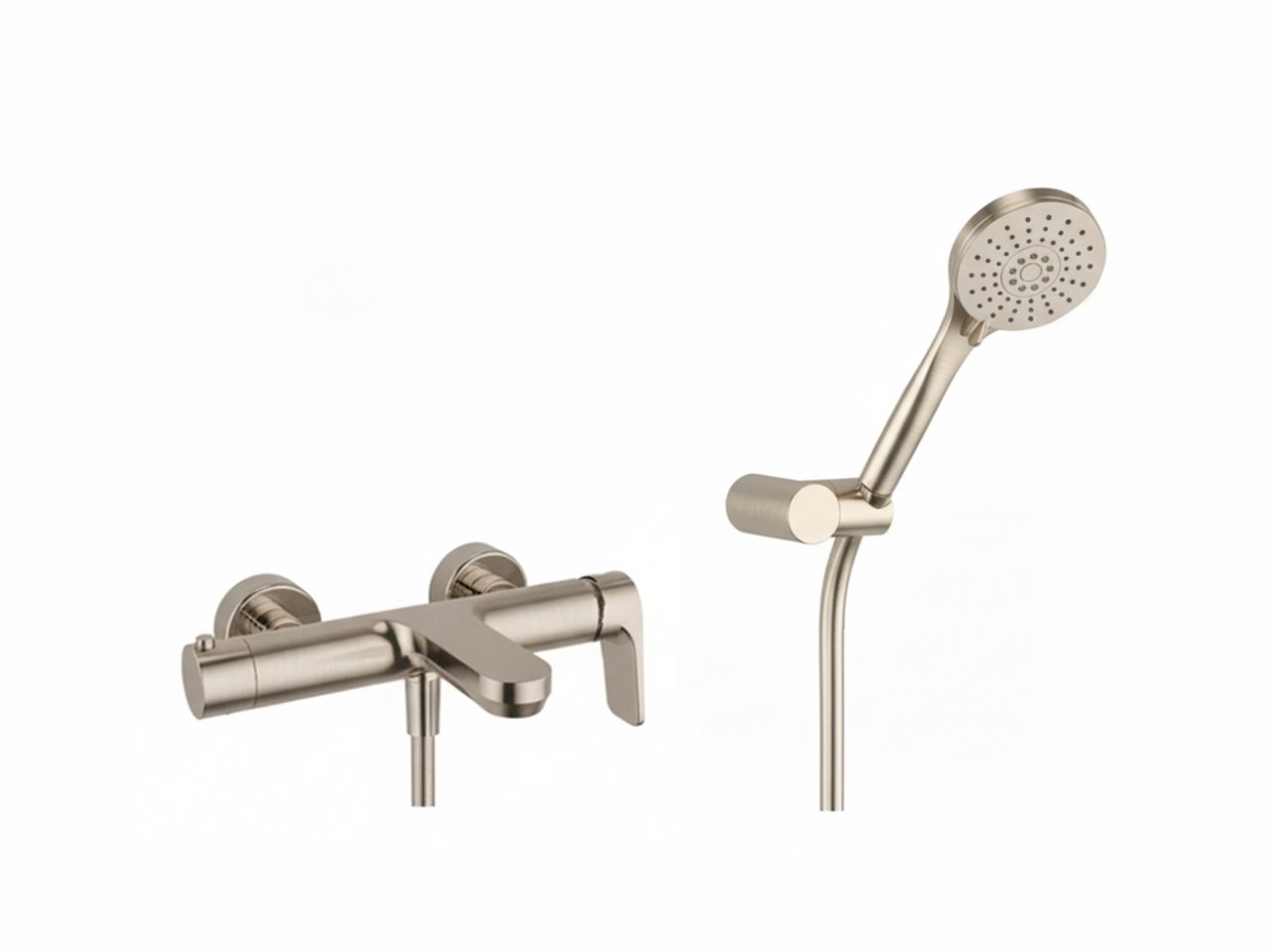 Single lever bath mixer, with shower set ROCK&ROLL_RK000120 -1