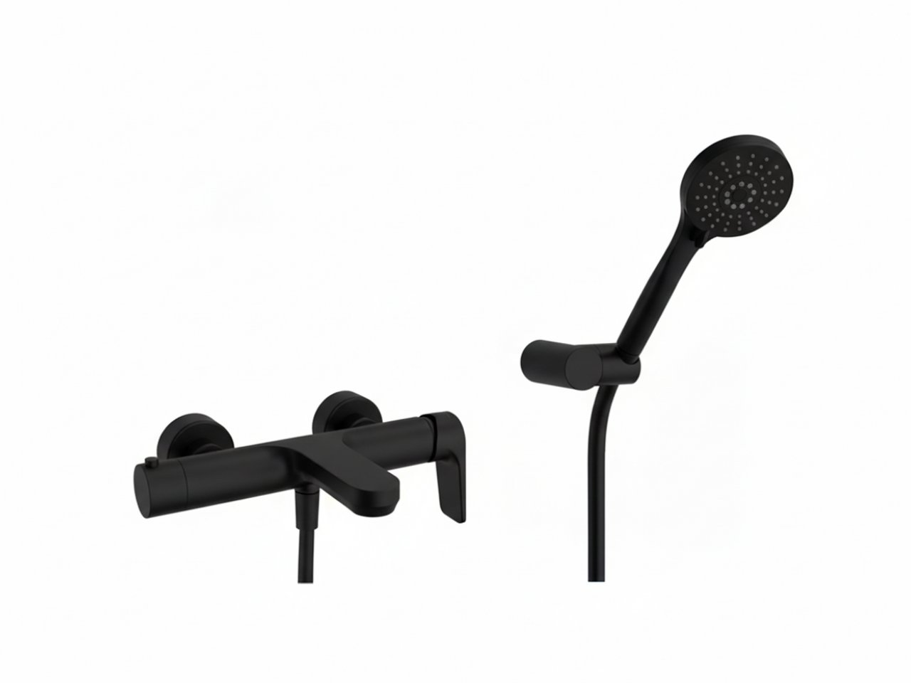 Single lever bath mixer, with shower set ROCK&ROLL_RK000120 -1