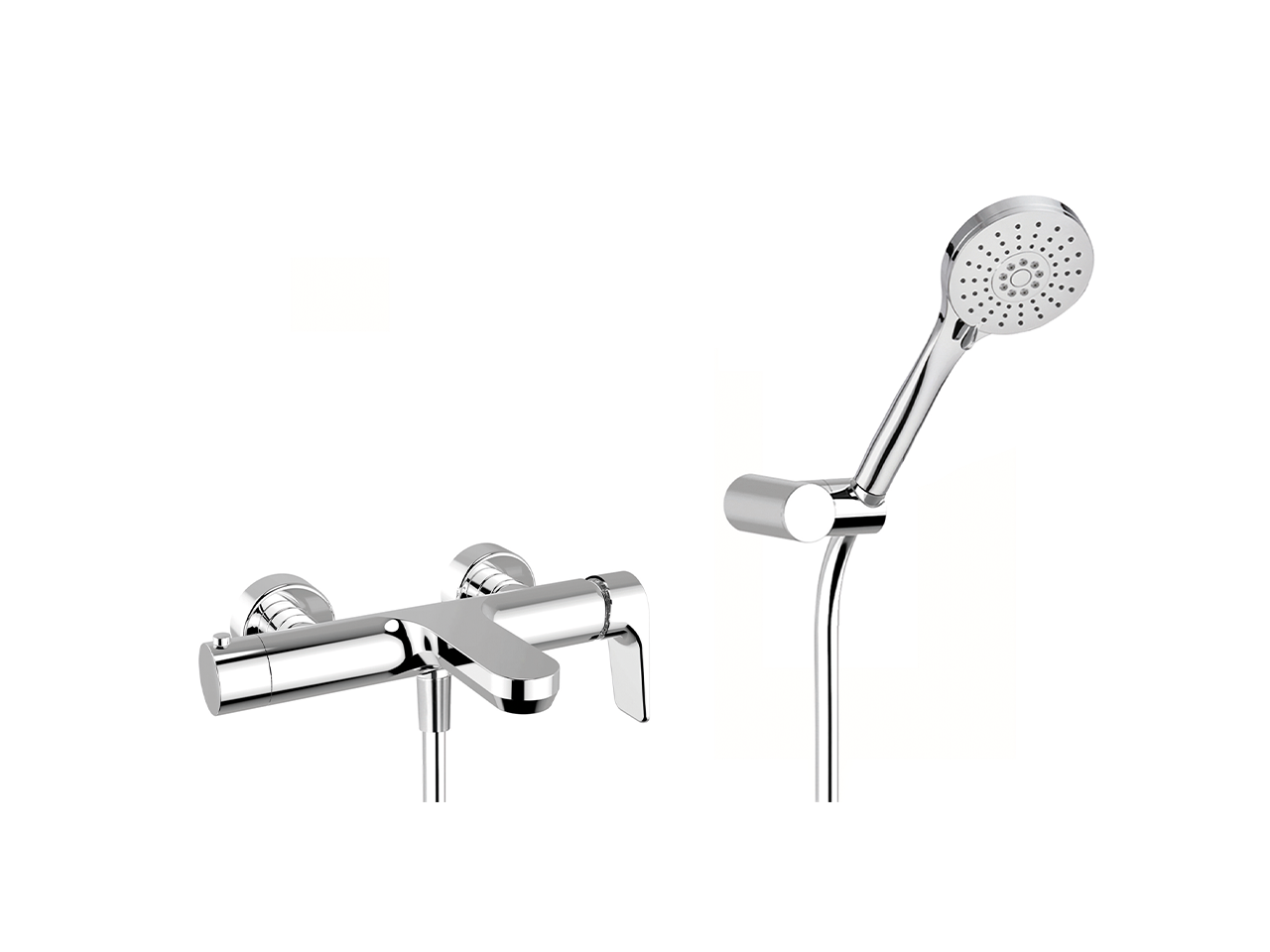 CisalSingle lever bath mixer, with shower set ROCK&ROLL_RK000120