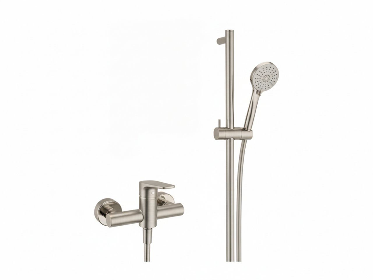 Single lever shower mixer, with shower set ROCK&ROLL_RK000460 -1