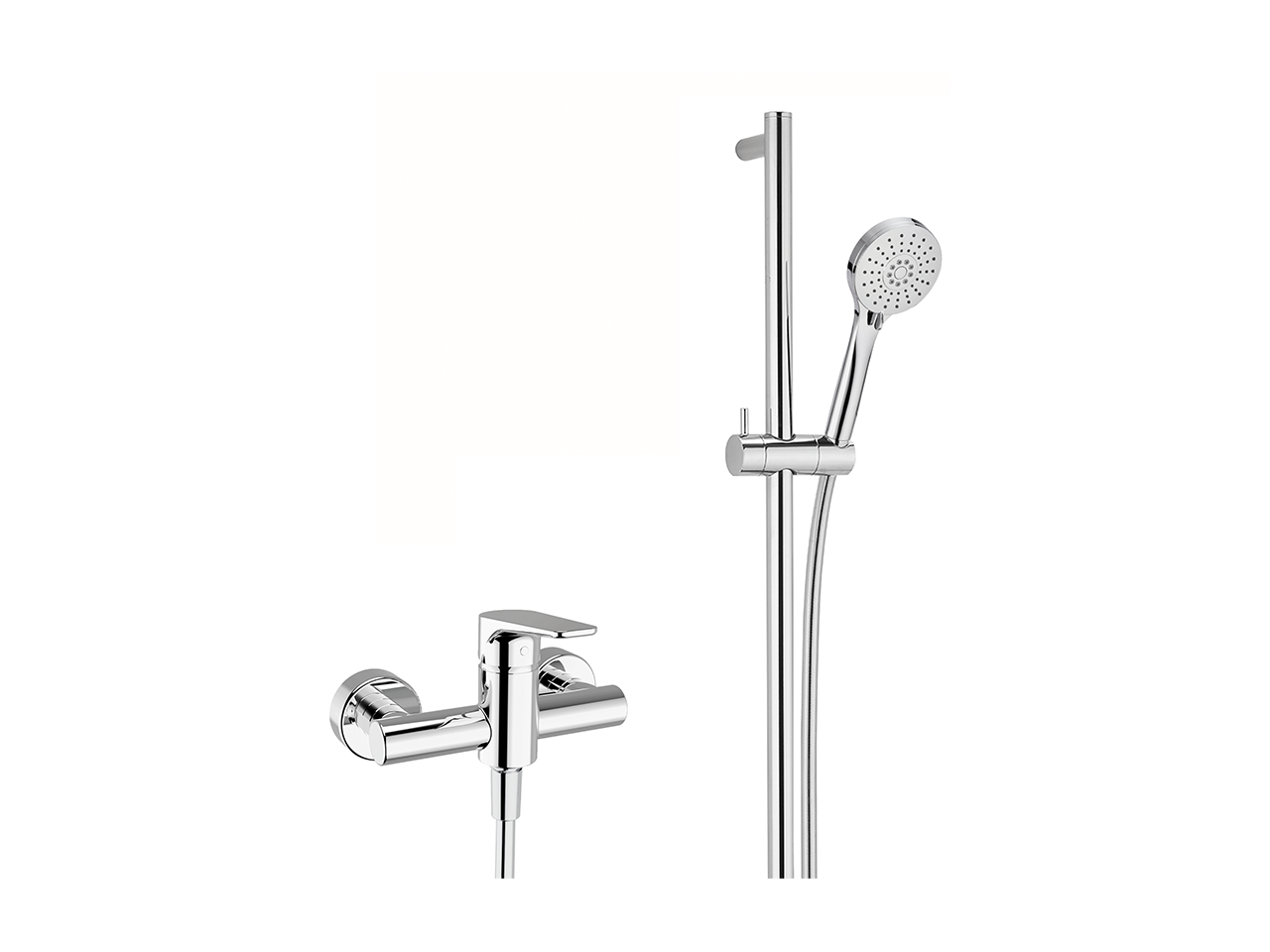 CisalSingle lever shower mixer, with shower set ROCK&ROLL_RK000460