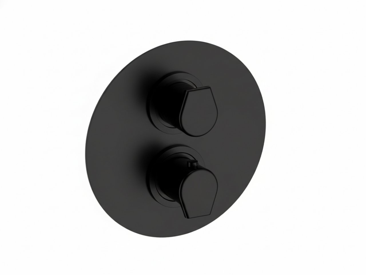 Exposed part for con.thermo.shower valve, 2-outlet ROCK&ROLL_RK018100 -1