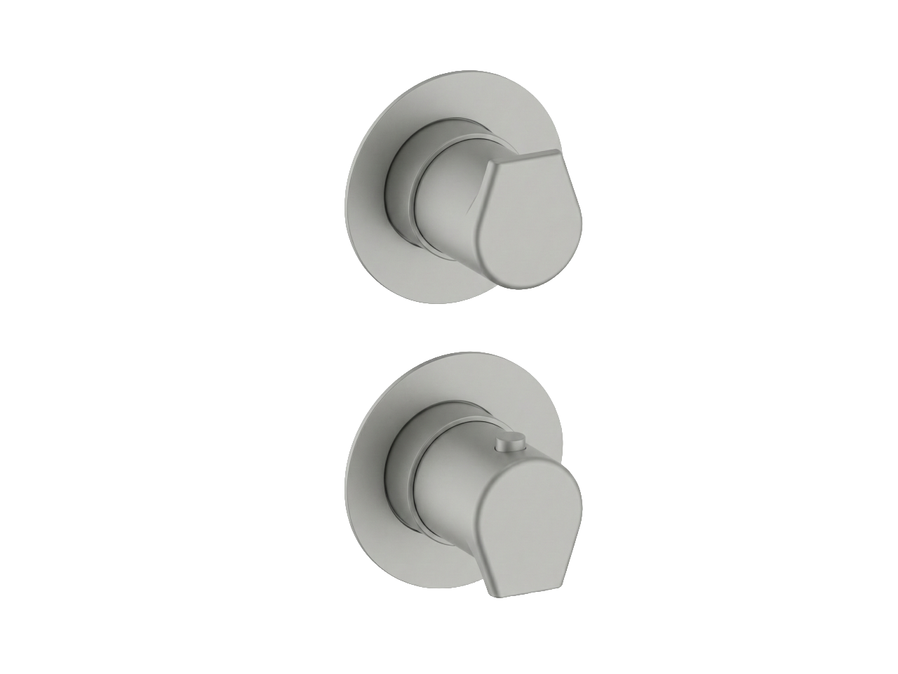 Exposed part for 2-outlet thermostatic mixer ROCK&ROLL_RK0G2200C -1
