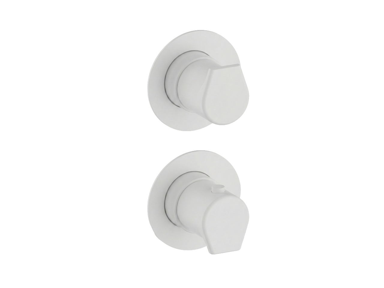 Exposed part for 2-outlet thermostatic mixer ROCK&ROLL_RK0G2200C -1