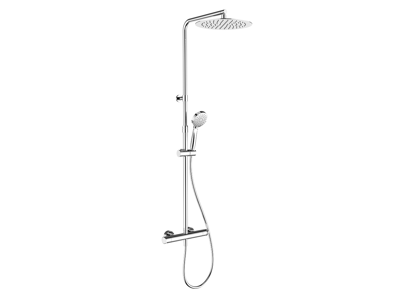 2-functions Thermostatic shower set ROCK&ROLL_RKC8401D - v1