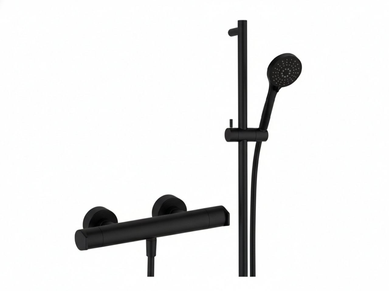 Thermostatic shower mixer with sliding bar ROCK&ROLL_RKS01010 -1