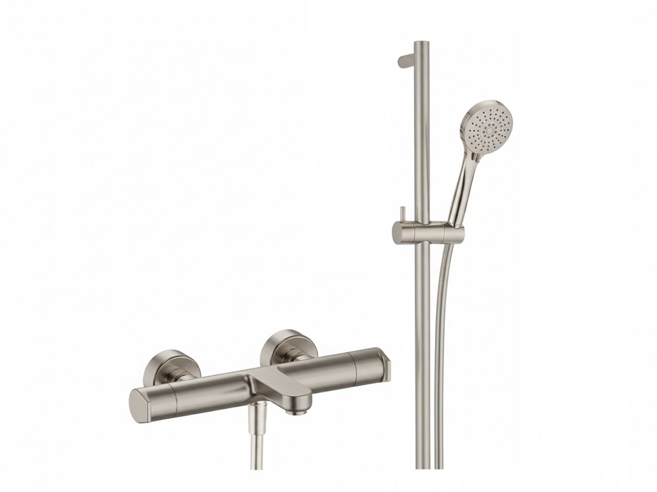 Thermostatic bath-shower mixer with sliding bar ROCK&ROLL_RKS21016 -1