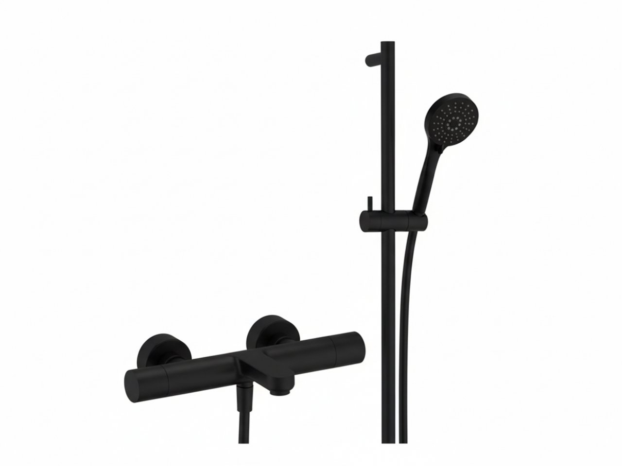 Thermostatic bath-shower mixer with sliding bar ROCK&ROLL_RKS21016 -1