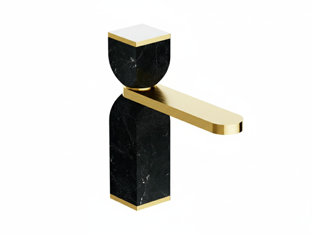 Single lever 'large' washbasin mixer HI-RISE_RM000504 -1