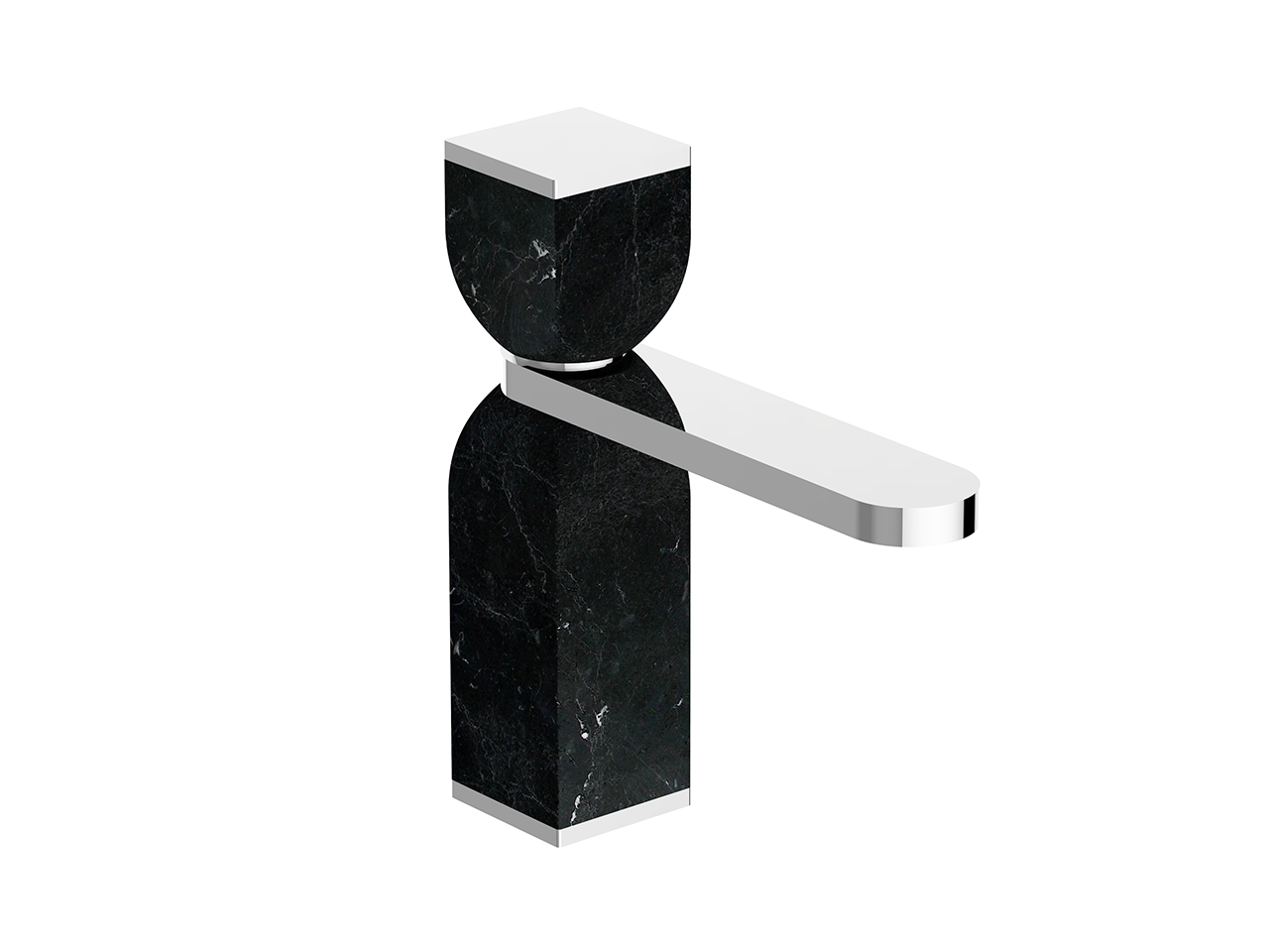 Single lever 'large' washbasin mixer HI-RISE_RM000504 -1