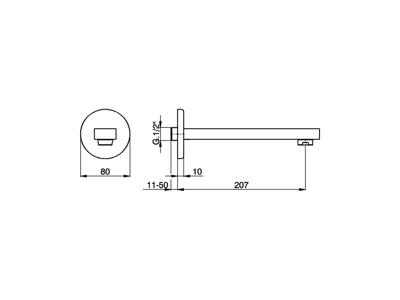 Filler spout ROADSTER ACCENT_RR000240 - v1