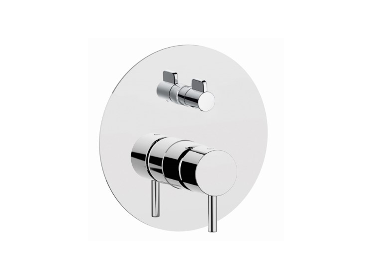 CisalExposed part for concealed S.L.bath-shower valve SLIM_SM002300