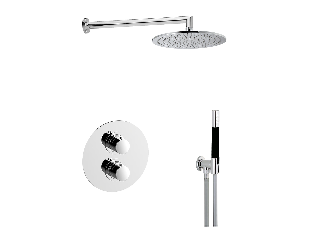 CisalConcealed thermostatic shower mixer SLIM_SM0KT010