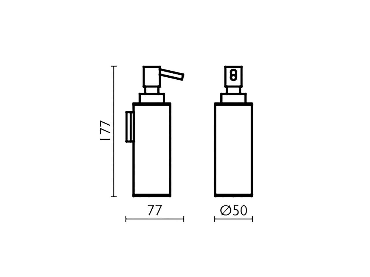 Soap dispenser holder_BATHROOM ACCESSORIES_SY090621 - v1