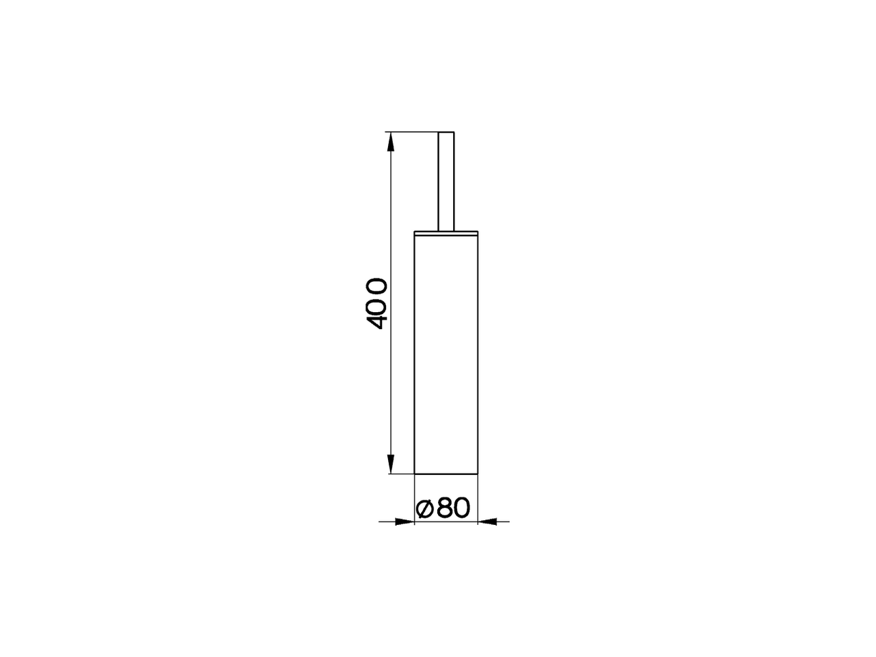 Brush holder BATHROOM ACCESSORIES_SY090650 - v1